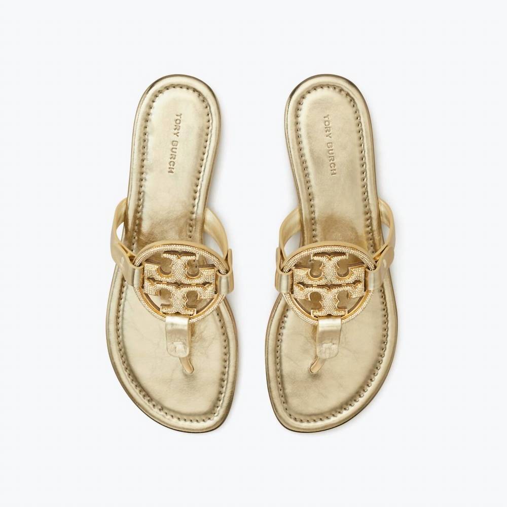 Tory Burch Gold Sandals